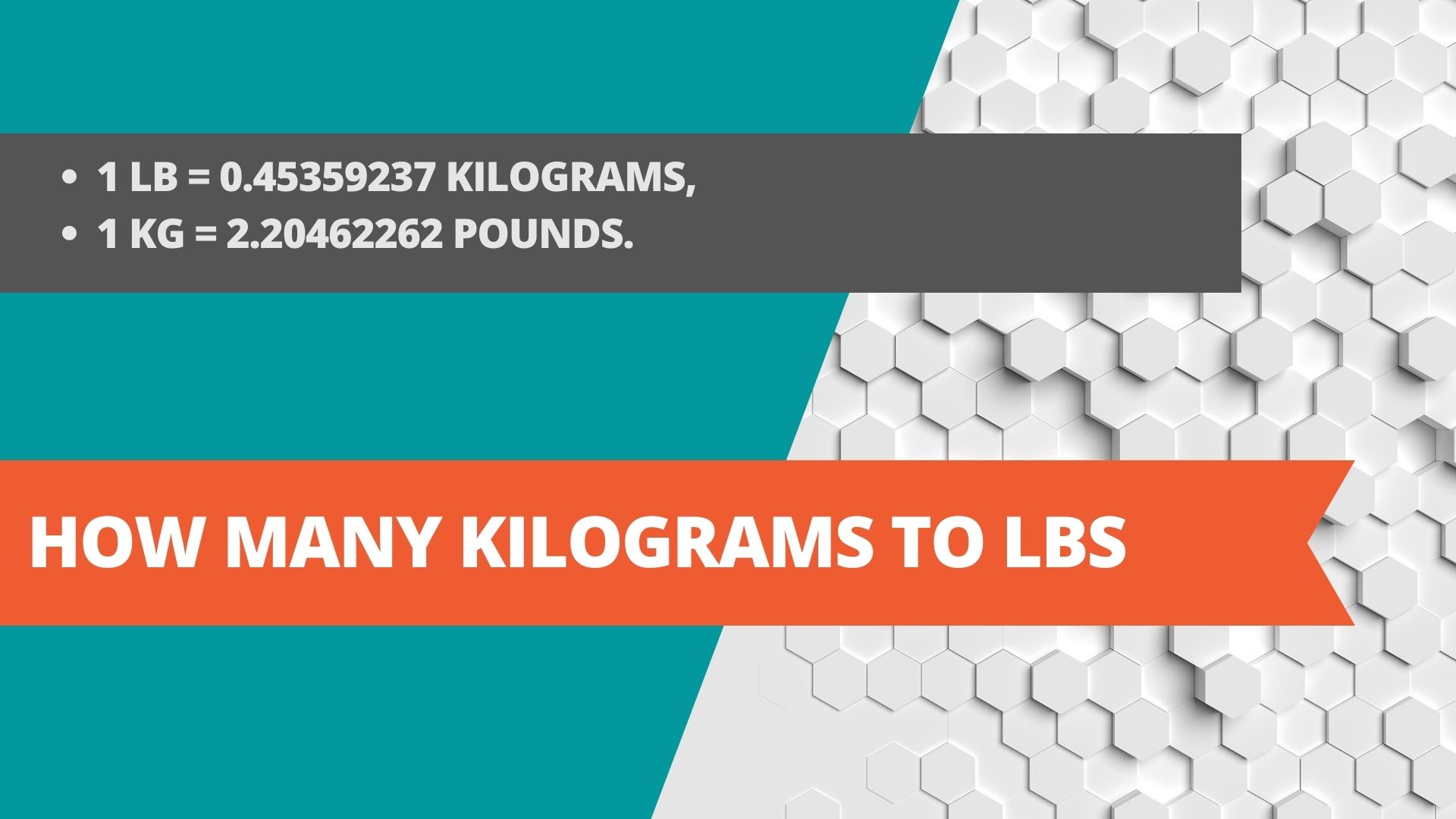 How many kilograms to lbs