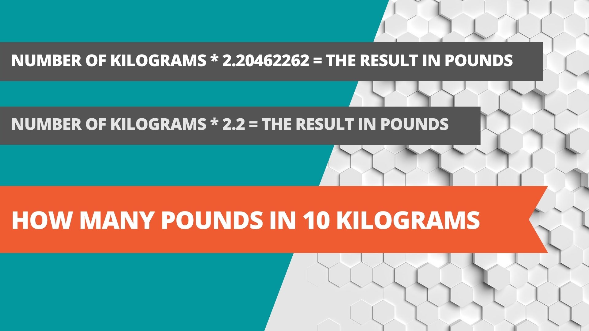 10 lbs to kg - 10 kg to lbs